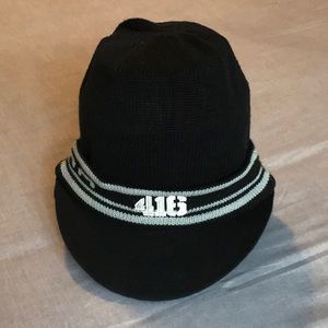 VINTAGE Fiction Clothing - FDCO Clothing Navy Brimmed Toque